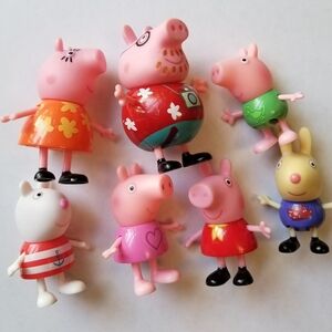 ❗Peppa Pig Summer/Vacation Family and Friends Toy Bundle❗